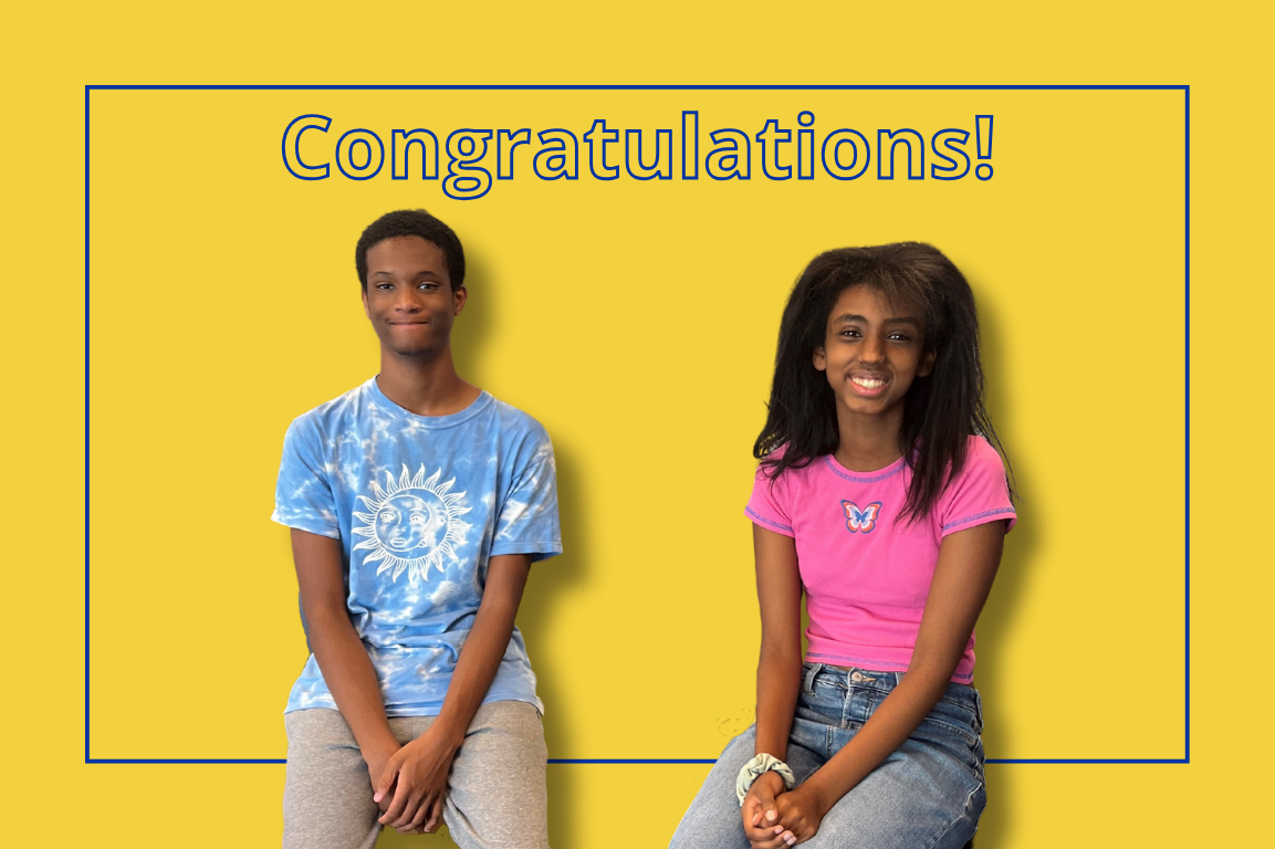 congratulations to two HB Woodlawn students